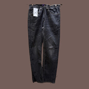 Levi’s 505 Straight Leg Jeans | Black | Size 34x34 | Vintage